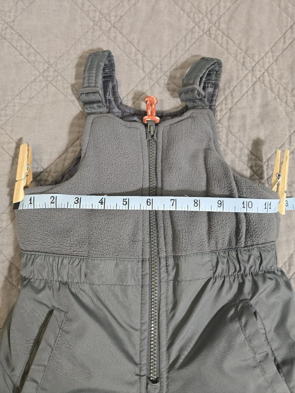 OshKosh B'gosh Gray Kids Snow Overalls